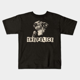 the police ll beast scream Kids T-Shirt